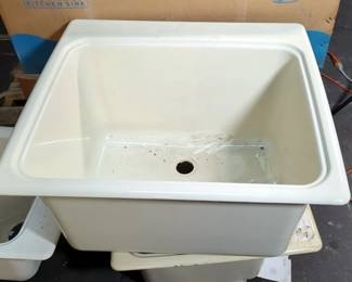 Swanstone Self Rimming Sinks Including 13" x 25" x 22", Model DIT - 1 And 11"x 17" x 20", Model DIT-S, Qty 2