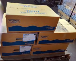 TOTO Pacifica Self Rimming Lavatory, Cotton, Model LT909.01, Qty 6