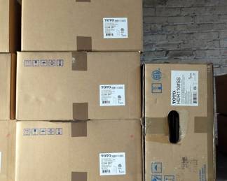 TOTO Clean Dry High Speed Hand Dryer, Gray, Model HDR100.GY, Qty 3
