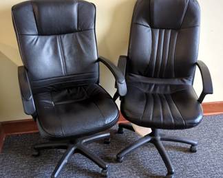Rolling Desk Chairs, Qty 2
