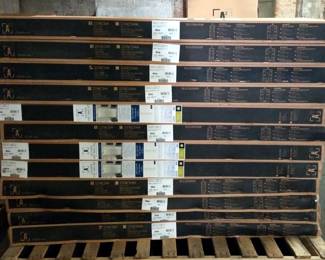 A2 Bath White Composite 23" x 74" Side Wall Sets, Model 2374CSW-AW, Qty 12, New In Box