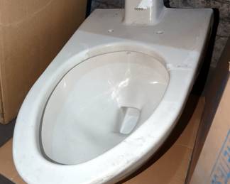 TOTO, CT705ENG#01 Commercial Floor Mount Toiket With 10"-12" Rough In, Qty 3, New In Box