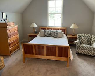 Copeland Cherry & Maple bed room set 