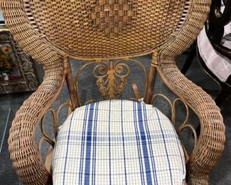 Wicker Armchair