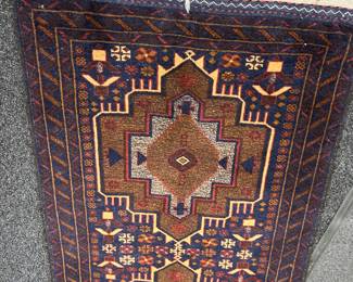 Hand Tied Runner Rug