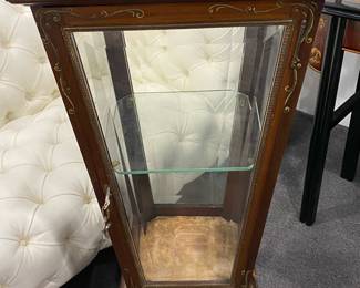 Antique Wood Display Case