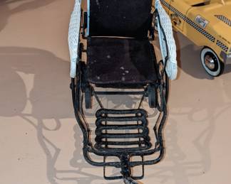 Wicker Pram (pull along) Stroller *IMPORTANT: READ DESCRIPTION & DETAILS FOR EARLY SALE AND BIDDING INFORMATION*