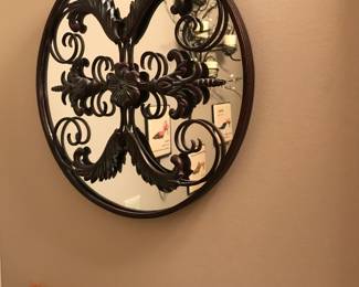 More mirrored wall decor