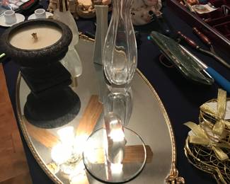 Vanity mirror and accessories