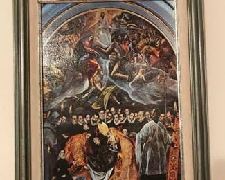 "The Burial of the Count of Orgaz by El Greco