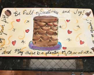 Love this Serving tray.  Charming