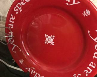 "You are Special Today" Plate