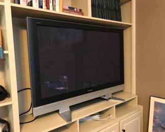 54” Panasonic TV and Remote