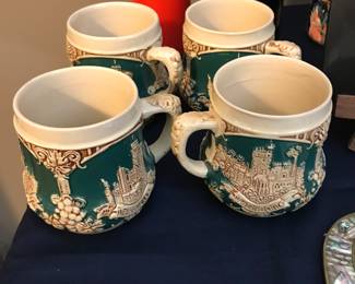 German Pottery Mugs