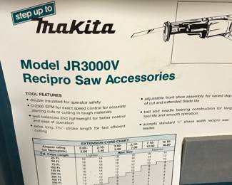 Makita Recipro Saw