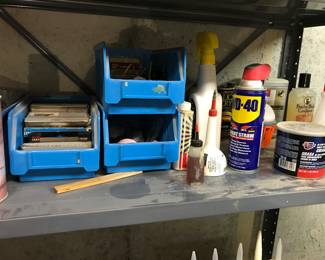 Misc Bins and shop items