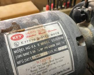 KFF Bench Grinder