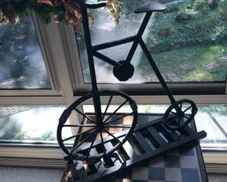 Iron Vintage style bicycle Decor