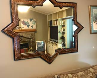 Love this Art Deco Frame - beveled glass from NFM..approx 3.5 by 4'