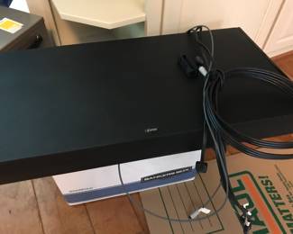 ZVOX Sound System.  Also headphones of excellent quality