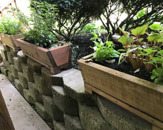 Wonderful planters - again you are purchasing planter, dirt and plants....do not empty.  They are heavy...bring help.