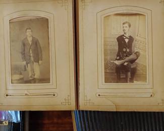 1800s era photo album 