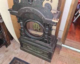 OLD TOPPER TO EASTLAKE VICTOTRIAN GRANDFATHER CLOCK