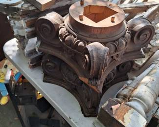 MORE VICTORIAN CAPITOLS AND WOOD PIECES