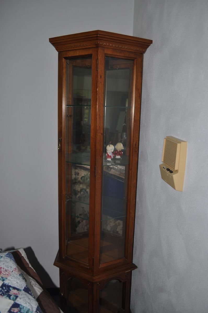 Another lighted curio cabinet 