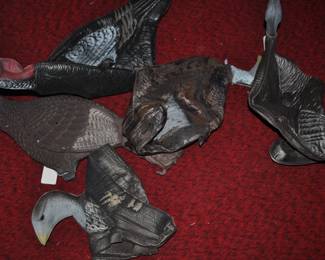 Turkey decoys (other hunting items also)