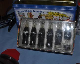 Numerous Coca Cola items