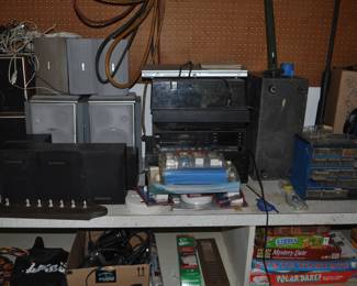 Vintage stereo equipment