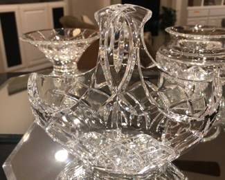 Waterford crystal basket