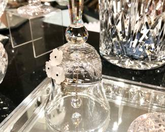 Swarovski crystal bell