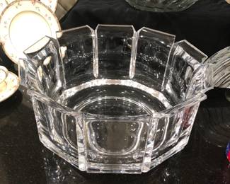 Large regal lucite bowl