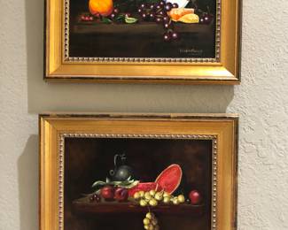 Small April of oil still life