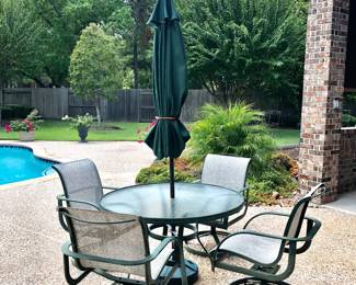Chair King patio set