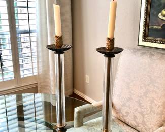 Statement candle holders