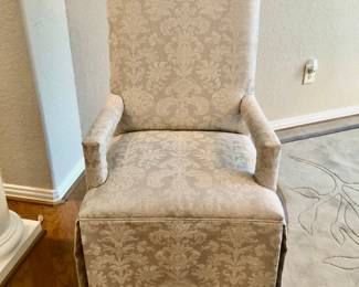 Custom upholstered dining chairs