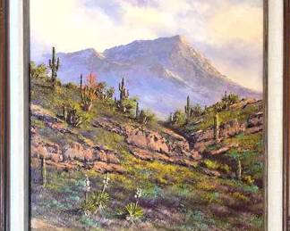 Desert Landscape by John Loo