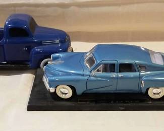 Vintage Metal 48 Tucker Sedan  Ceramic Ford Pickup