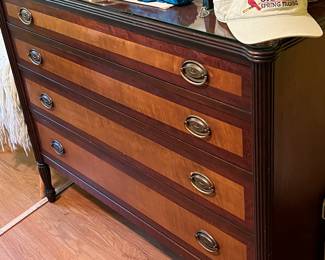 Solide mahogany two pice bedroom set