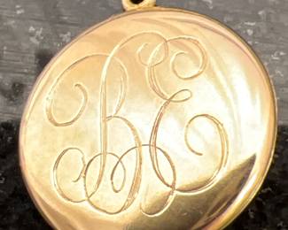Back of locket
