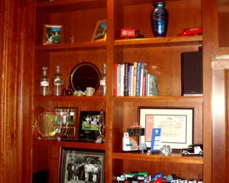 items in shelf shown separately in other photos