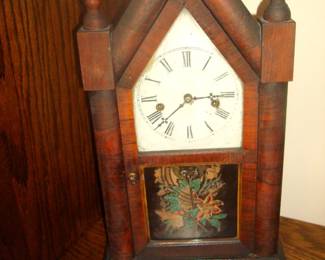 Antique steeple clock