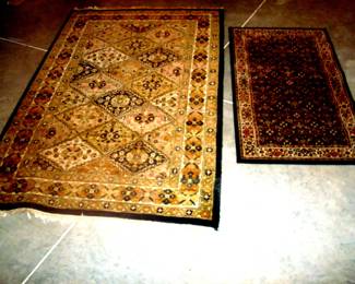 Rugs.