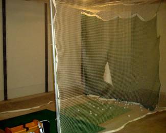 Golf driving net to be taken down by buyer