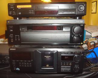 Sony stereo components