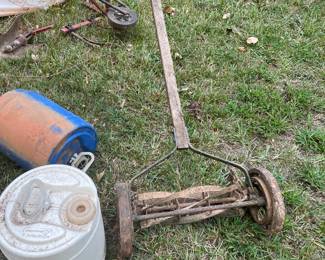 Vintage push mower 
