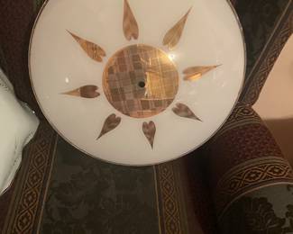 Vintage light fixtures. 